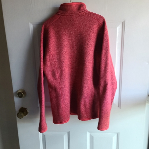 Patagonia pink better sweater 1/4 zip size large - Picture 5 of 7